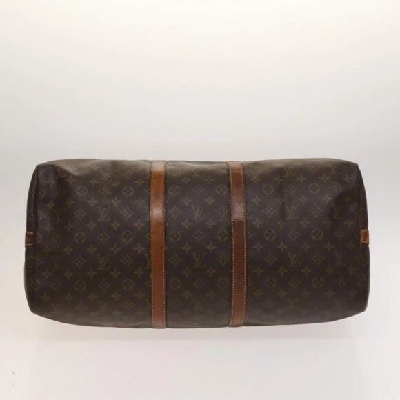 LOUIS VUITTON Monogram Keepall Bandouliere 55 Boston Bag - Picture 3 of 16